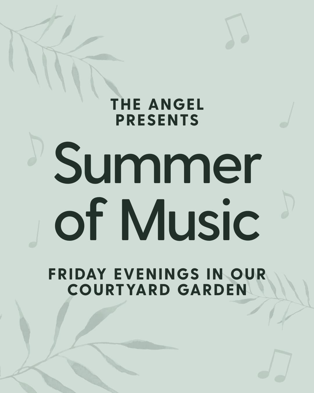 Angel Pershore Live Music