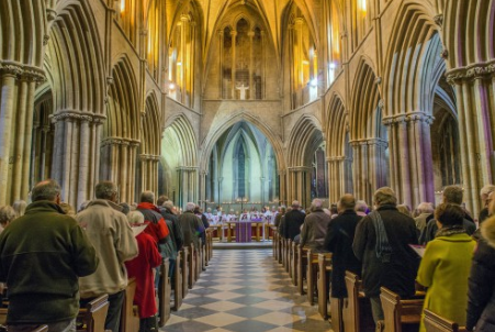 Pershore Abbey, interior